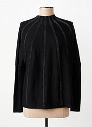 Pull noir MORGAN femme