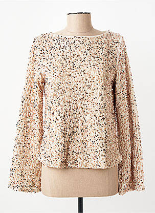 Chemisier coupe droite or VERO MODA femme