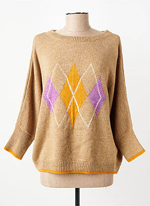 Pull beige MORE & MORE femme