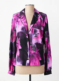 Chemisier violet MORGAN femme