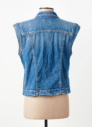 Veste en jean bleu LE TEMPS DES CERISES femme