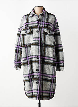 Manteau long gris VERO MODA femme