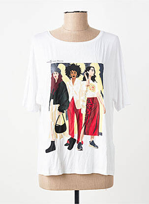 T-shirt blanc STREET ONE femme