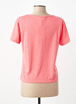T-shirt coupe droite manches courtes rose JACQUELINE DE YONG femme