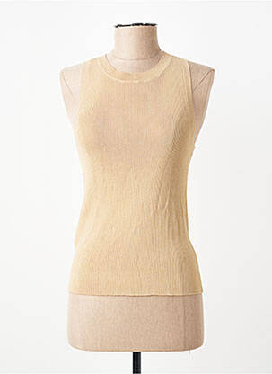 Débardeur marron MANGO femme