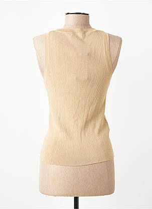 Débardeur marron MANGO femme