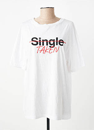 T-shirt blanc MANGO femme