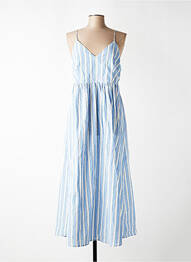 Robe courte bleu MANGO femme