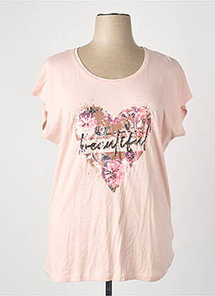 T-shirt rose ZABAIONE femme