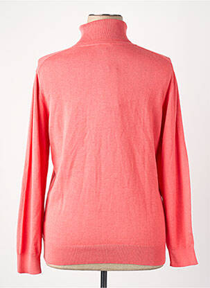 Pull col roulé rose TOM TAILOR femme