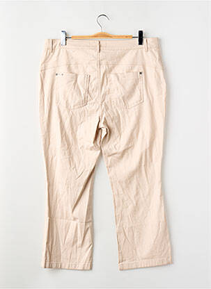 Pantalon 7/8 beige STREET ONE femme