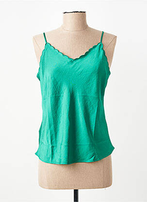 Débardeur vert MANGO femme