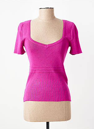 T-shirt rose MORGAN femme