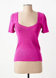 T-shirt rose MORGAN femme
