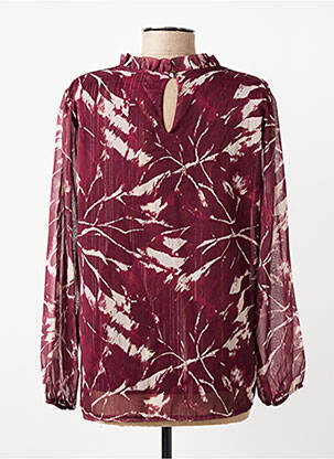 Chemisier rouge ZABAIONE femme