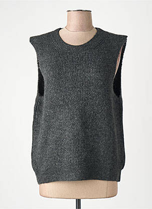 Gilet sans manche gris VERO MODA femme