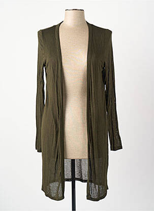 Gilet manches longues vert STREET ONE femme