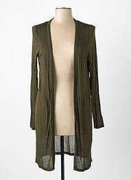 Gilet manches longues vert STREET ONE femme