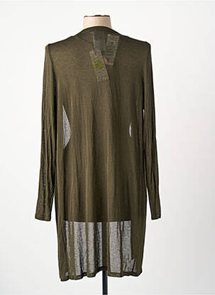 Gilet manches longues vert STREET ONE femme