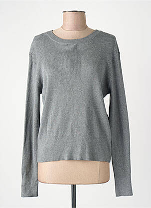 Pull coupe droite gris VILA femme