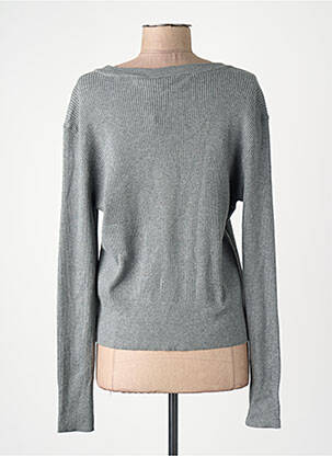 Pull coupe droite gris VILA femme