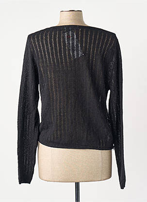 Gilet manches longues noir MANGO femme