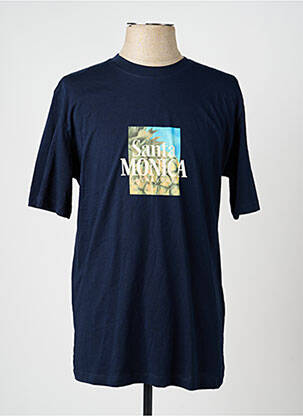 T-shirt bleu JACK & JONES homme