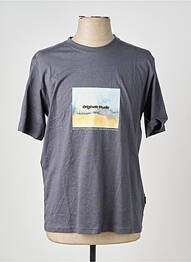 T-shirt gris JACK & JONES homme