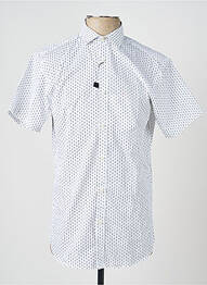 Chemise manches courtes blanc JACK & JONES homme