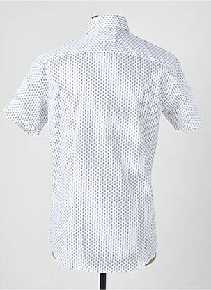 Chemise manches courtes blanc JACK & JONES homme