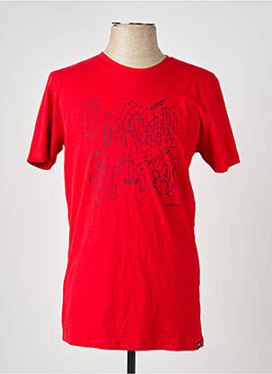 T-shirt rouge GARCIA homme