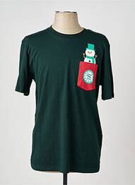 T-shirt vert JACK & JONES homme