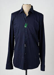 Chemise manches longues bleu OLYMP homme