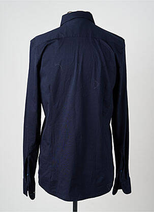 Chemise manches longues bleu OLYMP homme