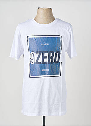 T-shirt blanc JACK & JONES homme