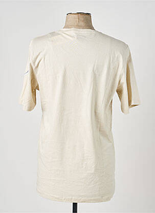 T-shirt coupe droite manches courtes beige JACK & JONES homme