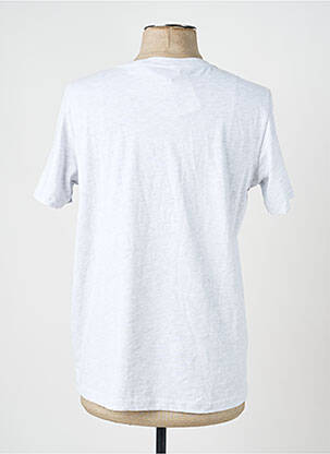 T-shirt gris SUPERDRY femme