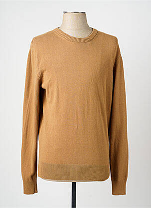 Pull marron PRIVATE BLUE homme