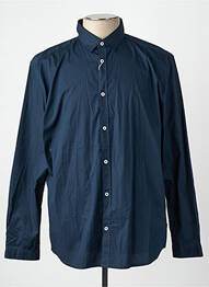 Chemise manches longues manches longues bleu TOM TAILOR homme