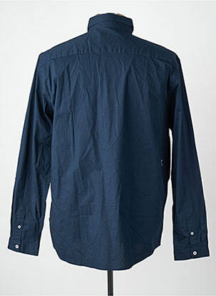 Chemise manches longues manches longues bleu TOM TAILOR homme