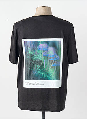 T-shirt manches courtes manches courtes noir JACK & JONES homme