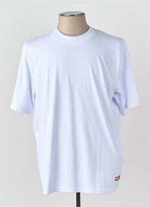 T-shirt col rond blanc JACK & JONES homme
