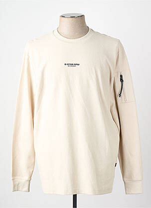 Pull beige G STAR homme