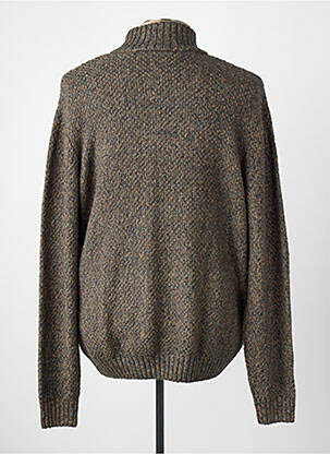 Pull col roulé marron GARCIA homme
