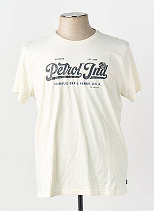 T-shirt beige PETROL INDUSTRIES homme