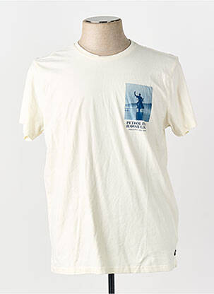 T-shirt blanc PETROL INDUSTRIES homme