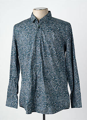 Chemise manches longues bleu FYNCH-HATTON homme