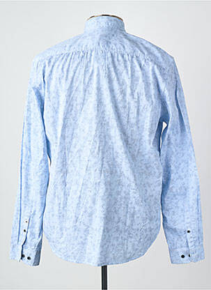 Chemise manches longues bleu GARCIA homme