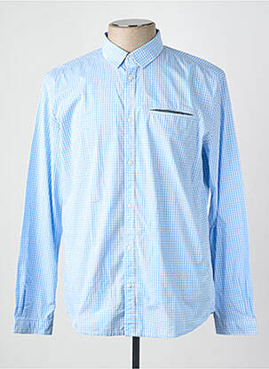 Chemise manches longues bleu TOM TAILOR homme