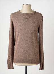 Pull beige DELAHAYE homme